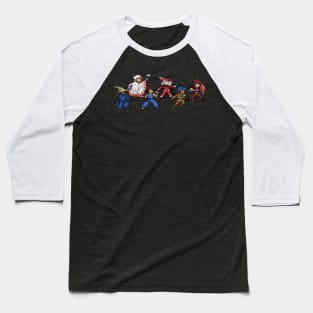Warriors of Light Baseball T-Shirt